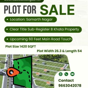 Plot for Sale Samarth Nagar